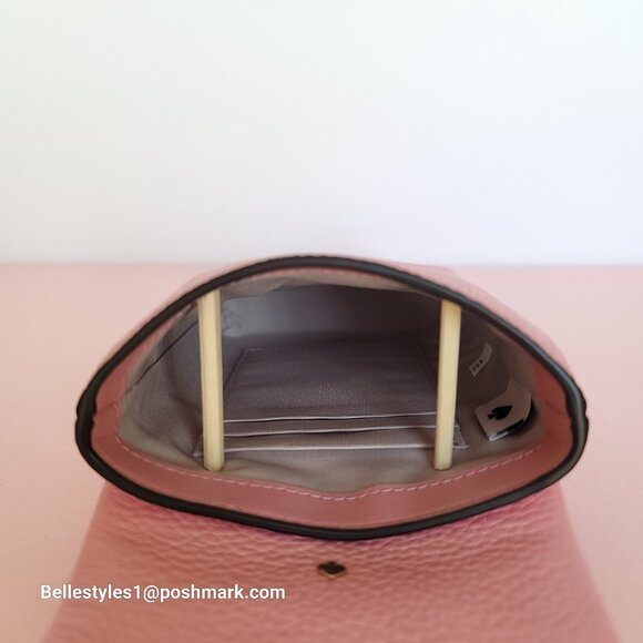 KATE SPADE Bradley North/South Pebbled Leather Phone Crossbody- Rococo Pink🎈⭐ - Picture 12 of 16